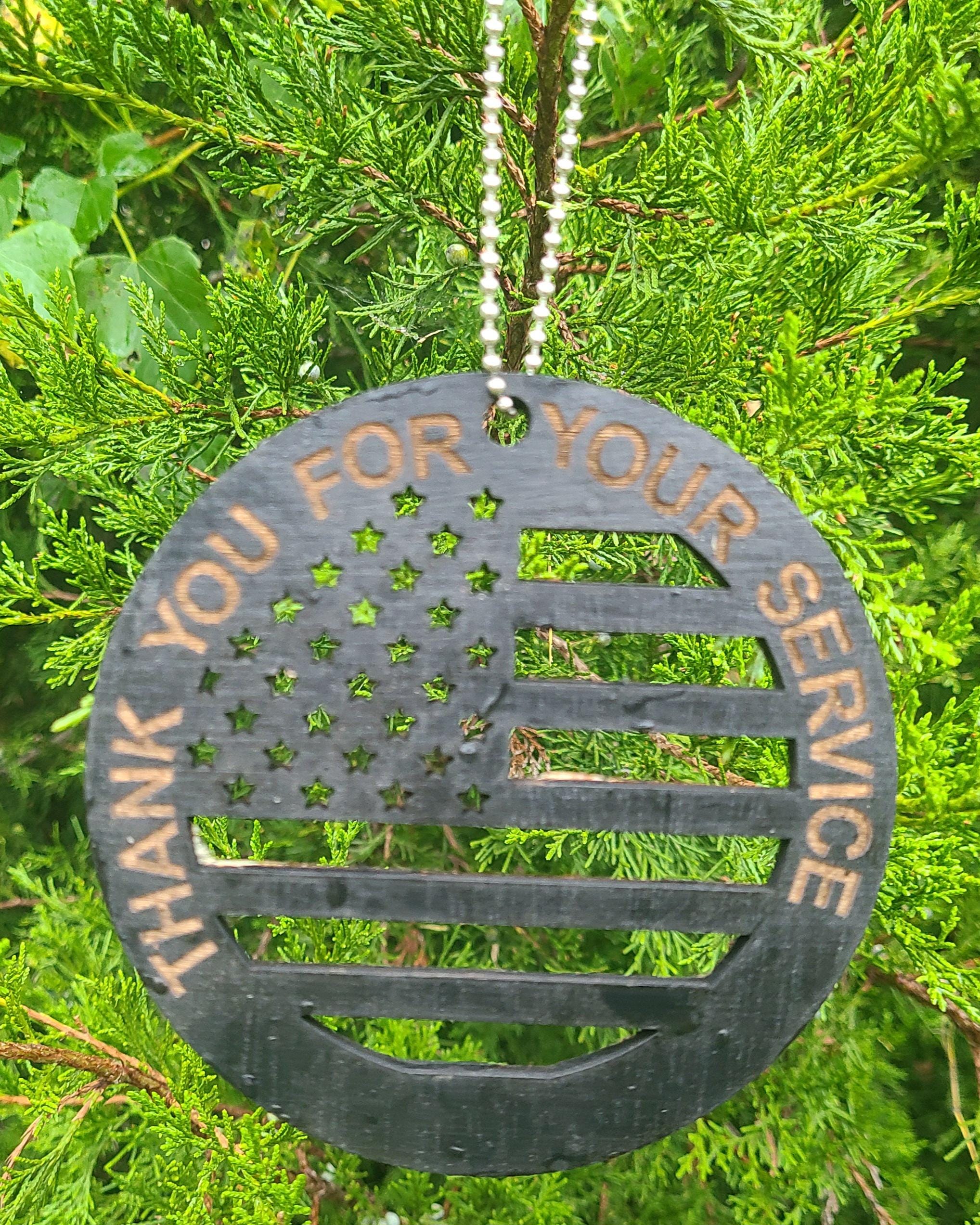 Thank You for your Service Ornaments