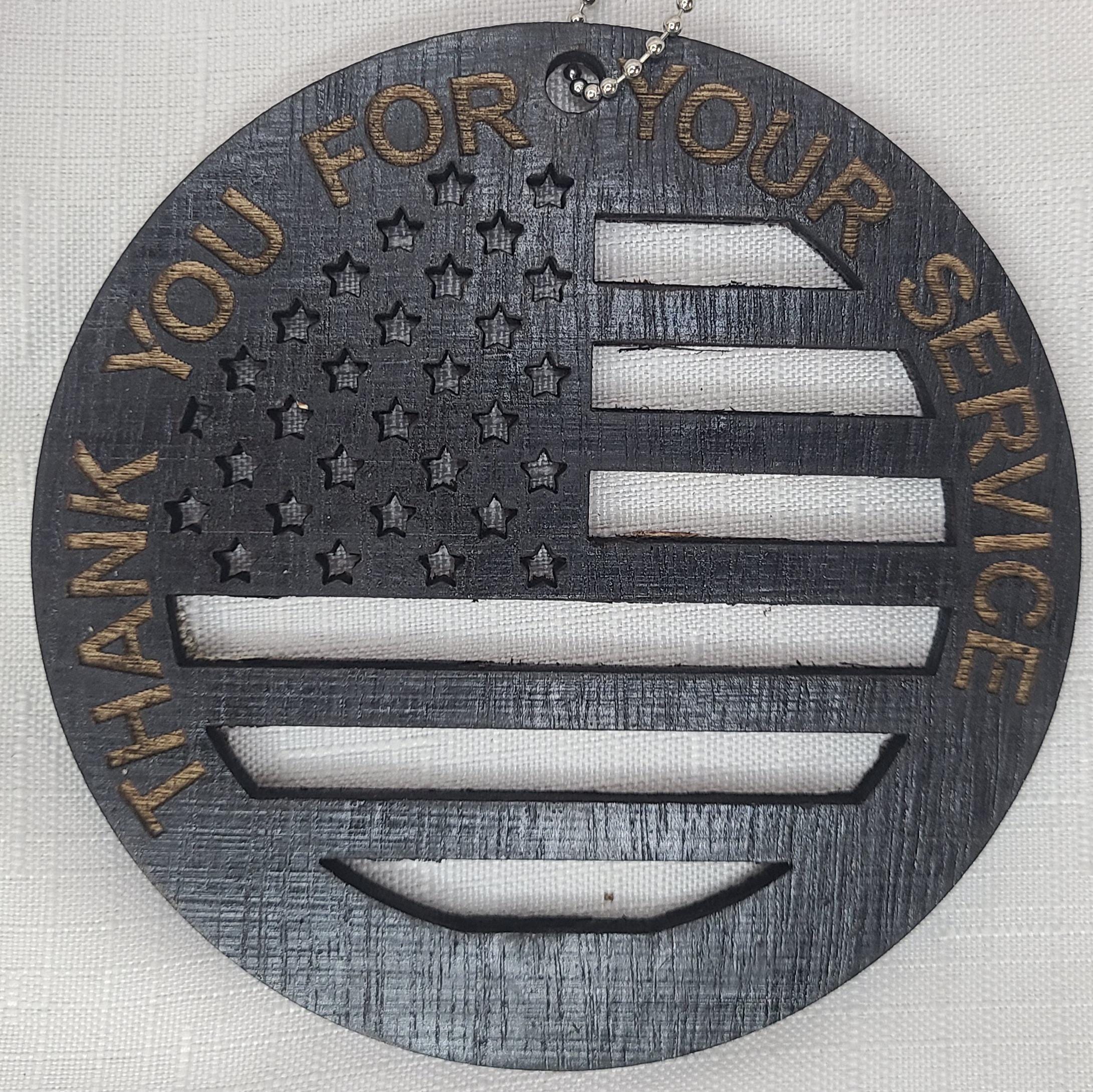 Thank You for your Service Ornaments