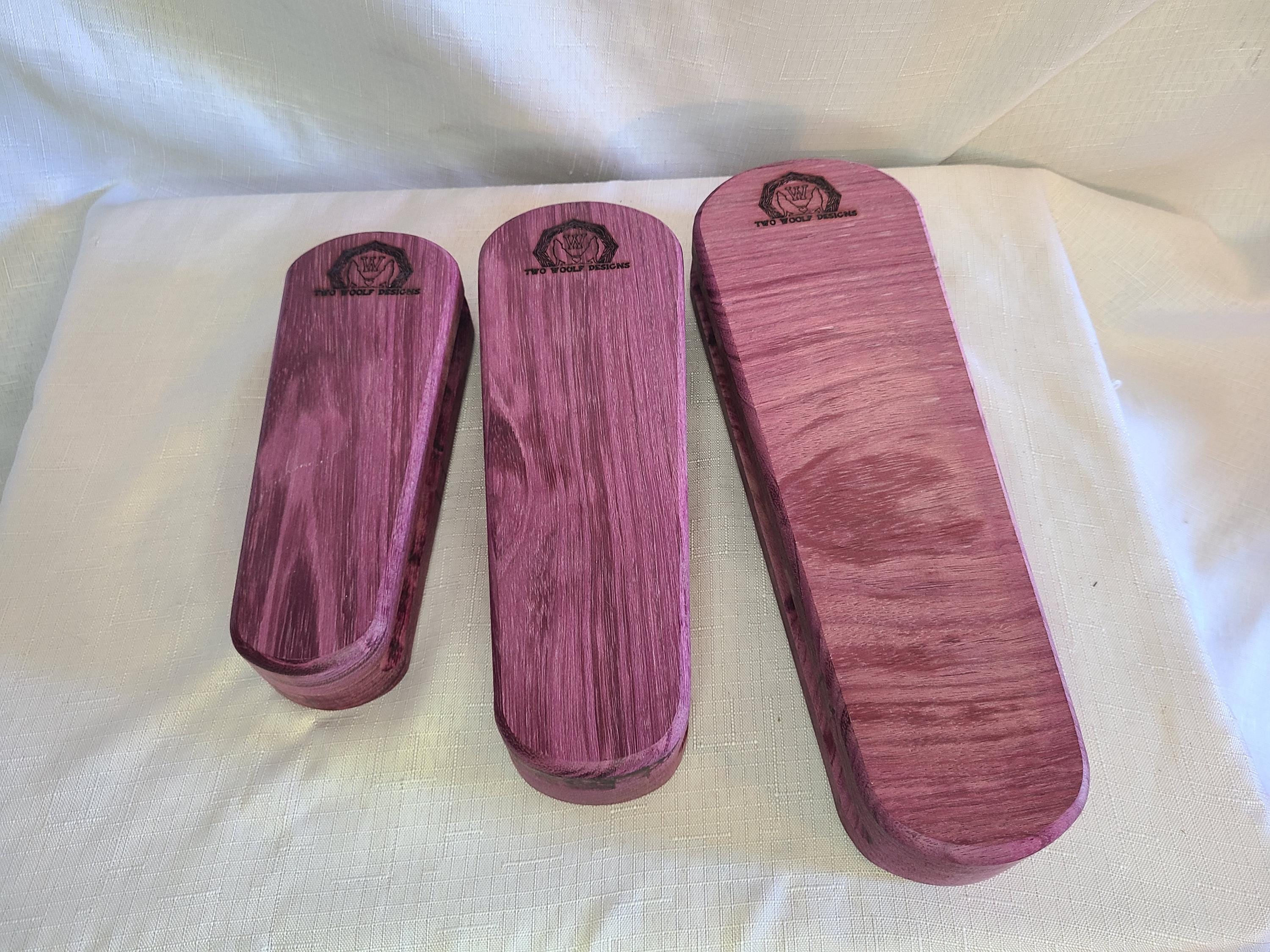 Personalized Tailor/Quilting Purple Heart Clappers No Stain No Dye