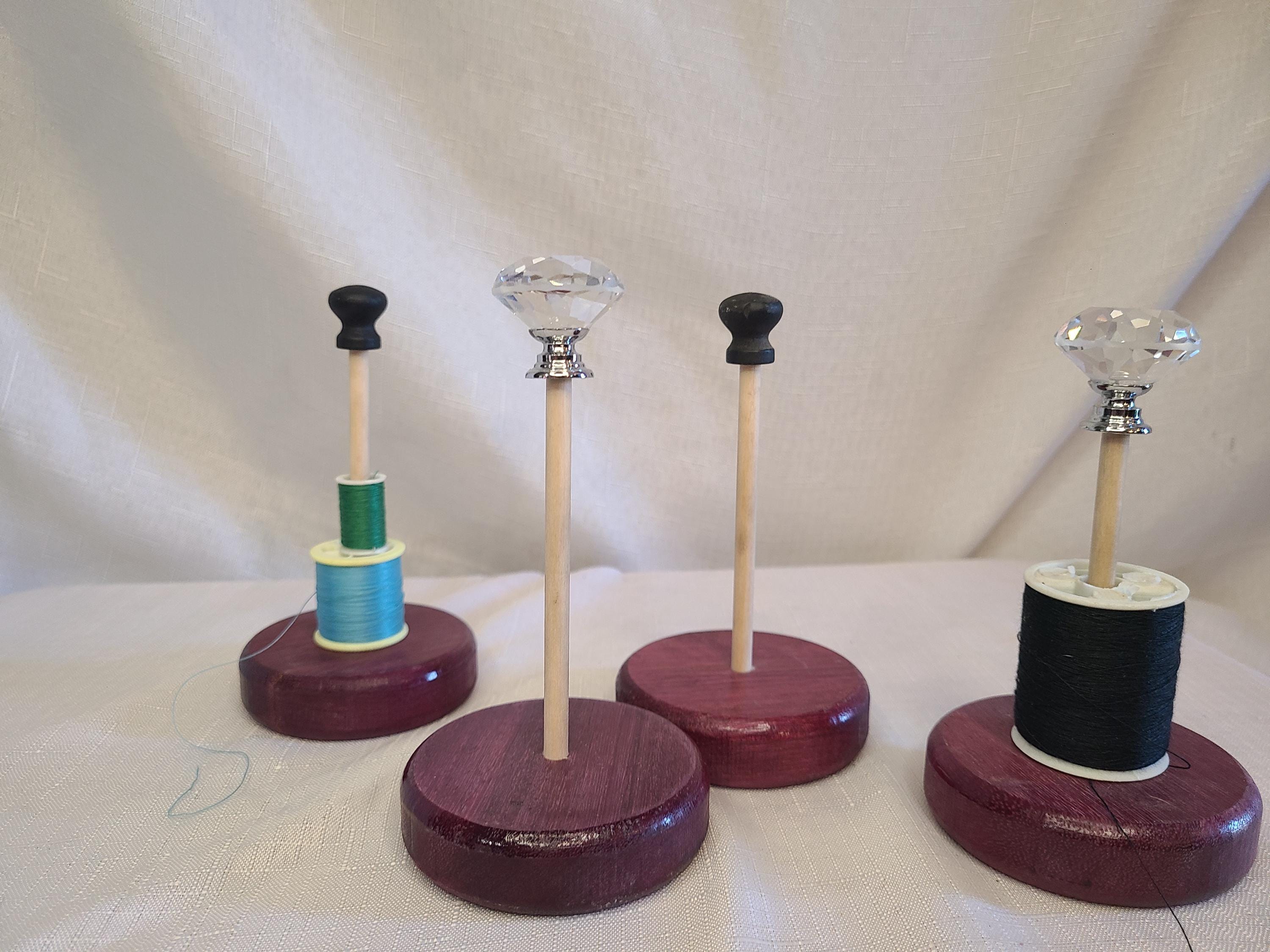 Purple Heart Thread Holder Stand