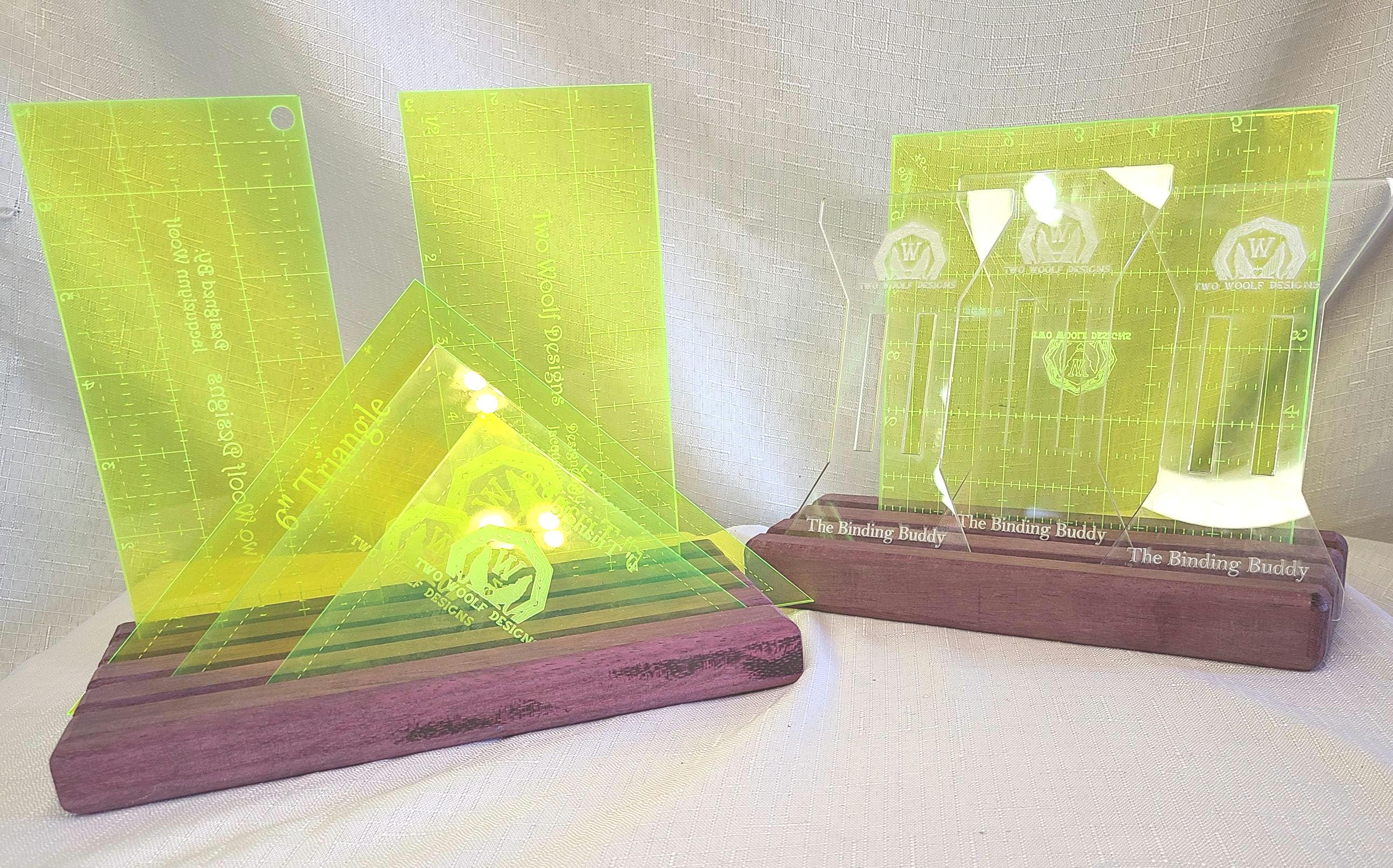 Quiling Template/Ruler Holder