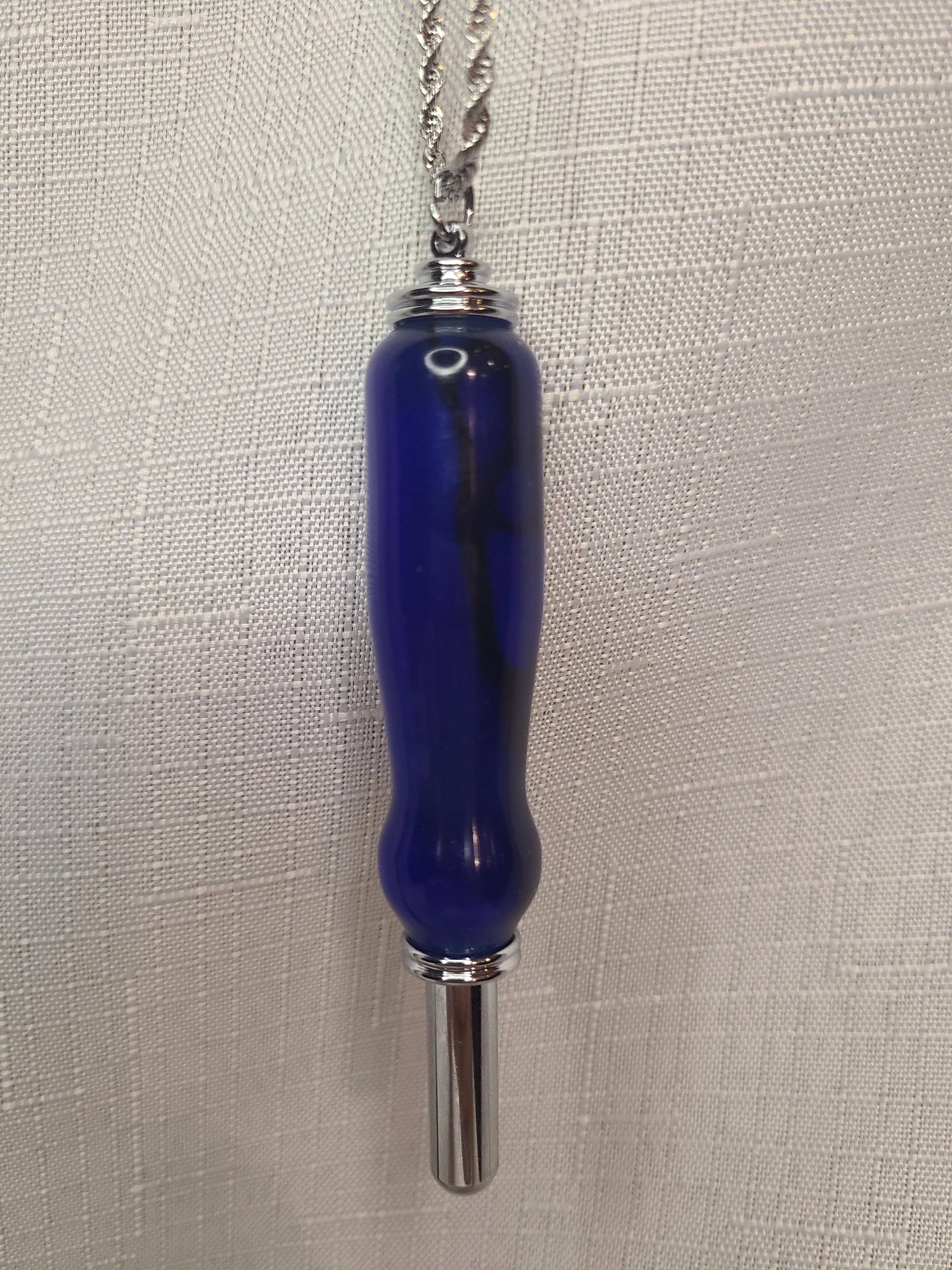 Necklace: Small or Large Seam Ripper, Needle Threader, or Stiletto, Hand Turned