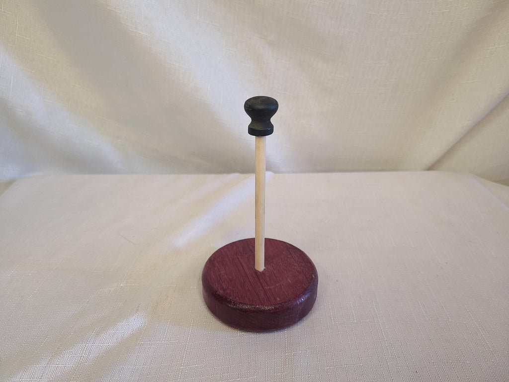 Purple Heart Thread Holder Stand