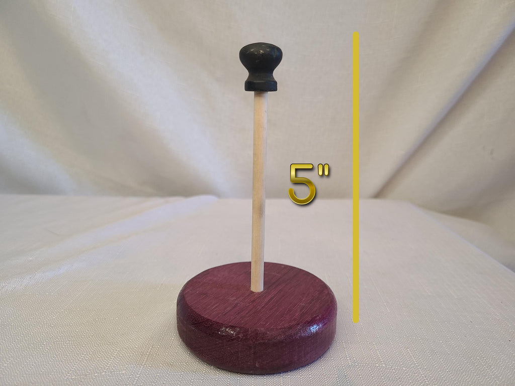 Purple Heart Thread Holder Stand