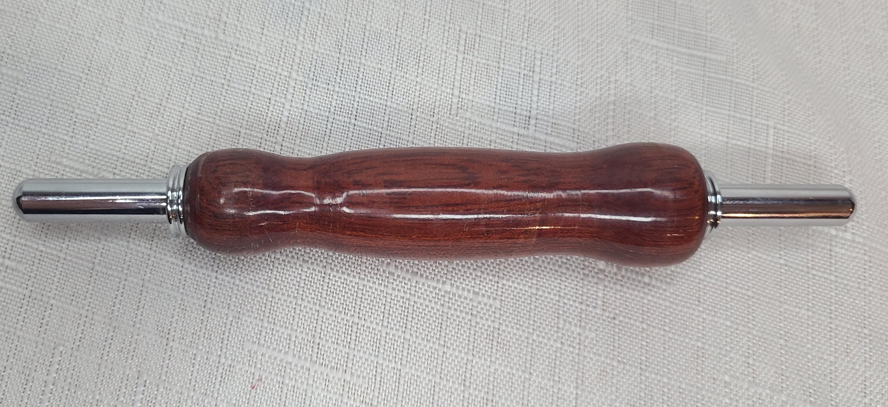 Wooden Double Ended two size Seam Ripper, Needle Threader, Stiletto Hand Turned