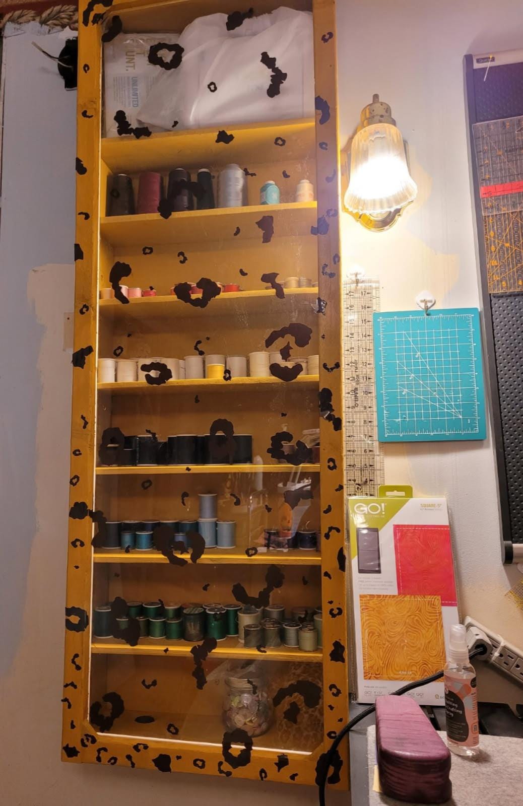 Hanging Thread Cabinet or thread Storage
