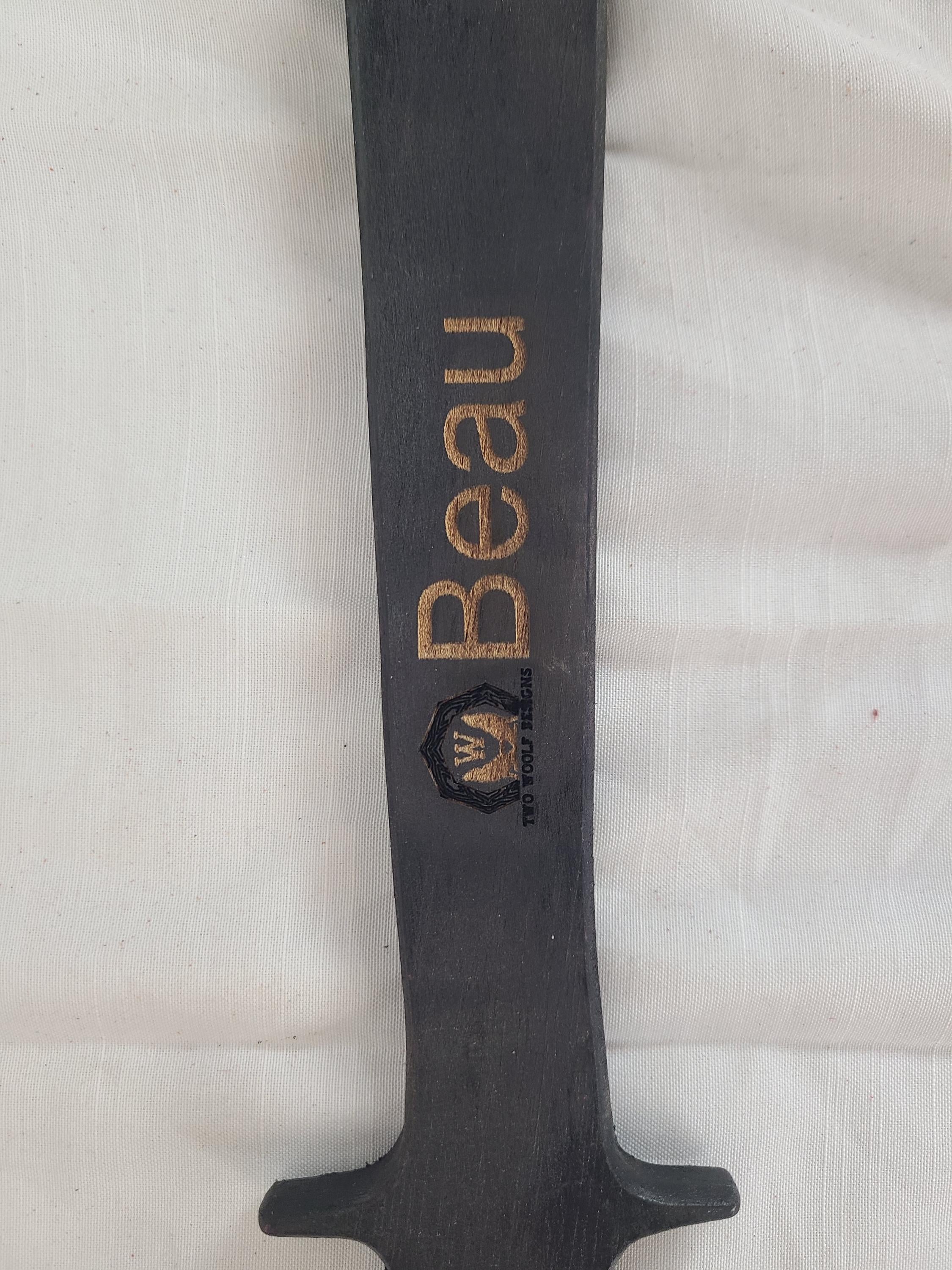 Personalized Vintage Toy Wooden Sword Multicolor
