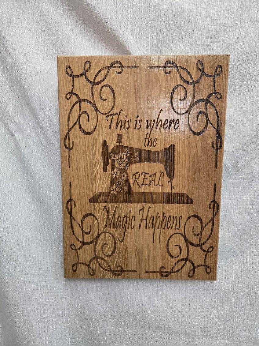 Quilting Themed Signs Wall Art