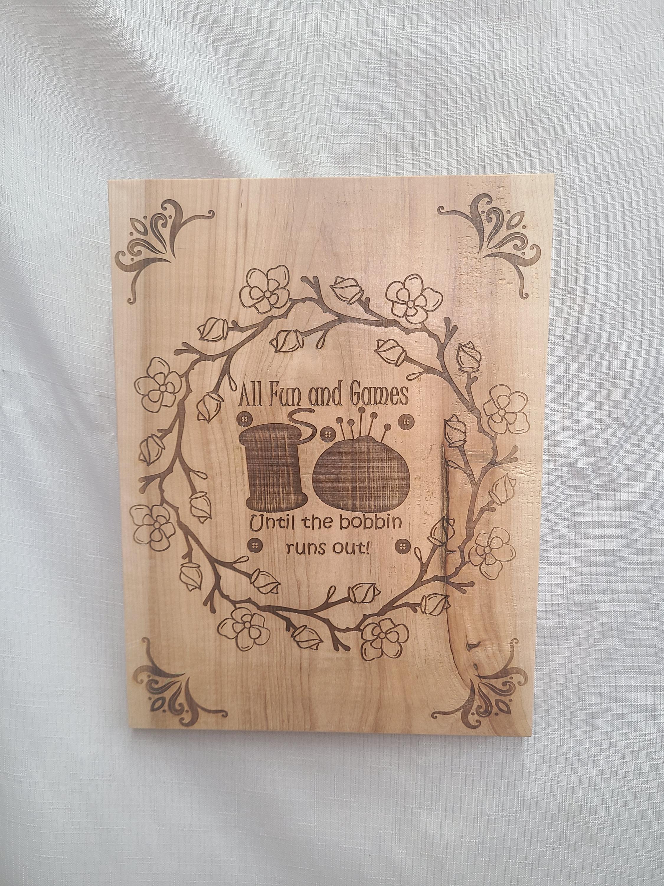 Quilting Themed Signs Wall Art