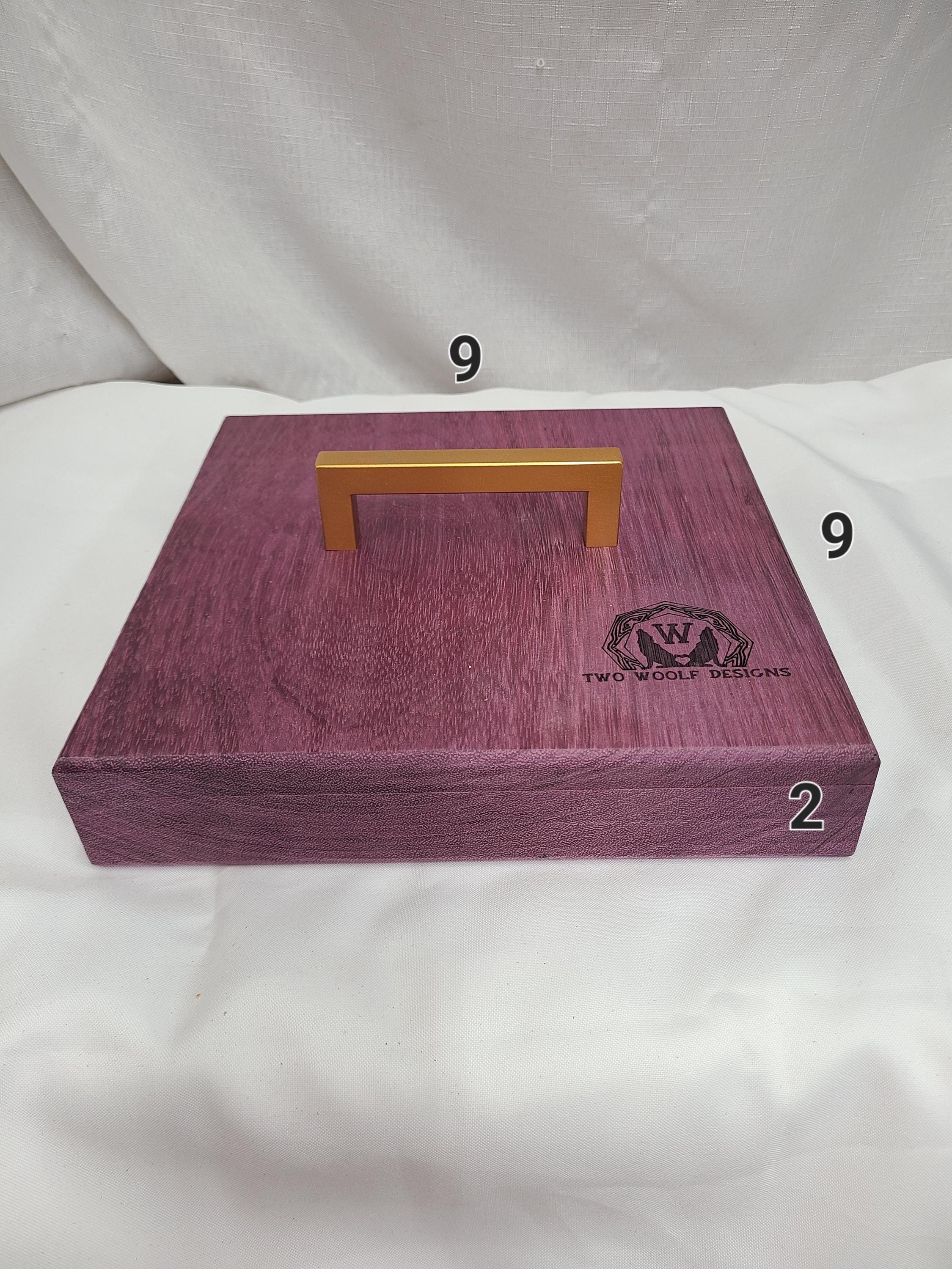 Personalized Tailor/Quilting Purple Heart Clappers No Stain No Dye
