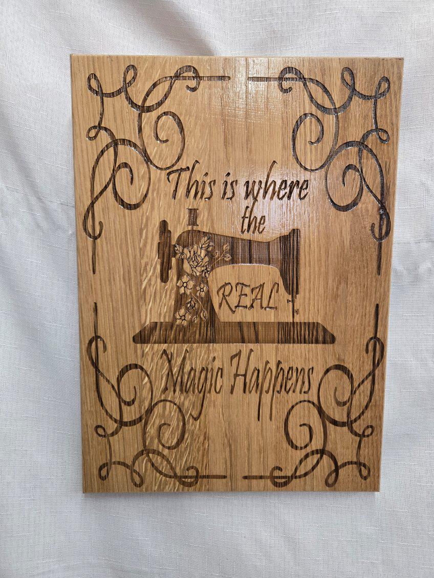 Quilting Themed Signs Wall Art