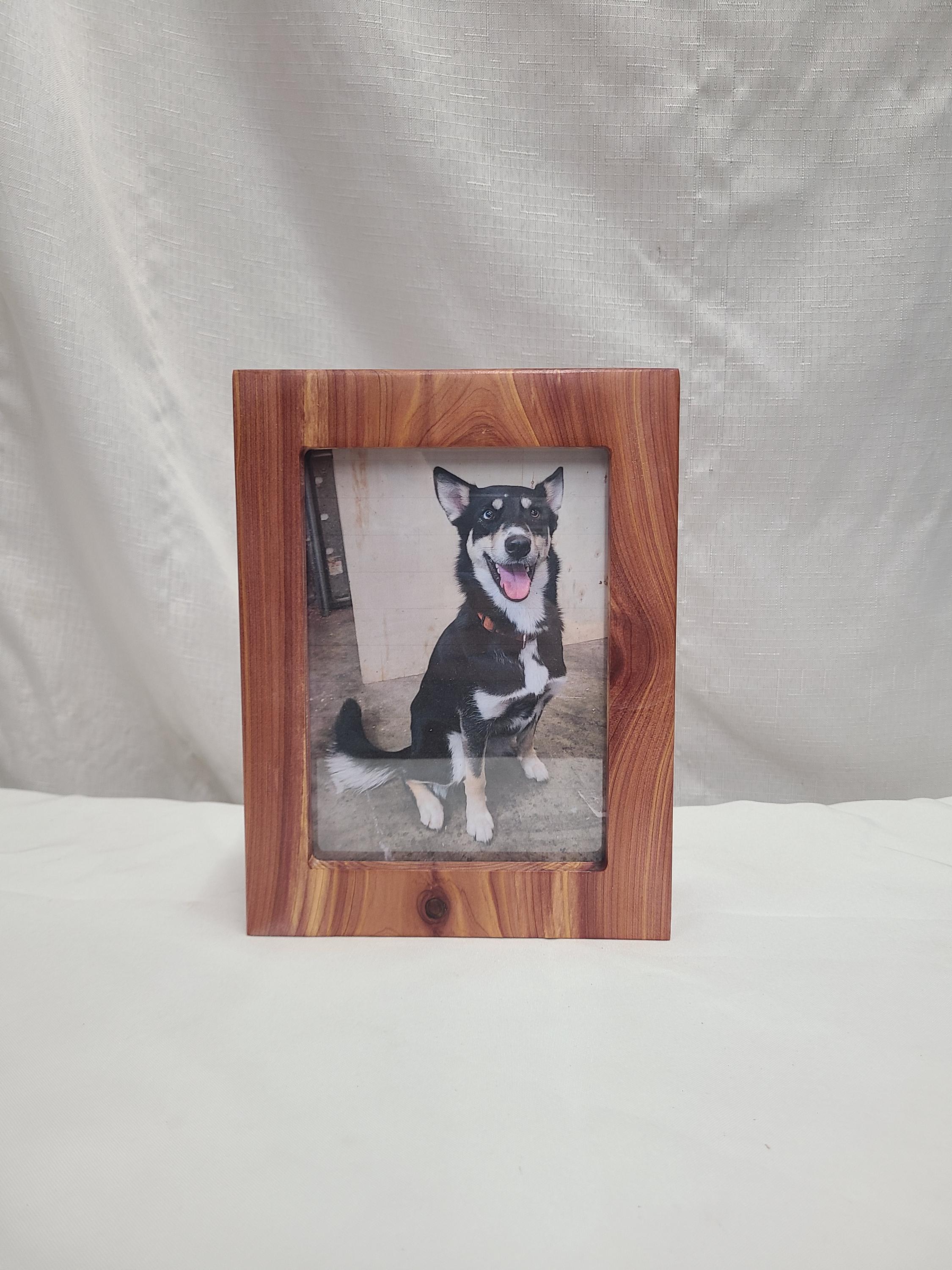 Personalized Photo Frame Memorial Pet Urn