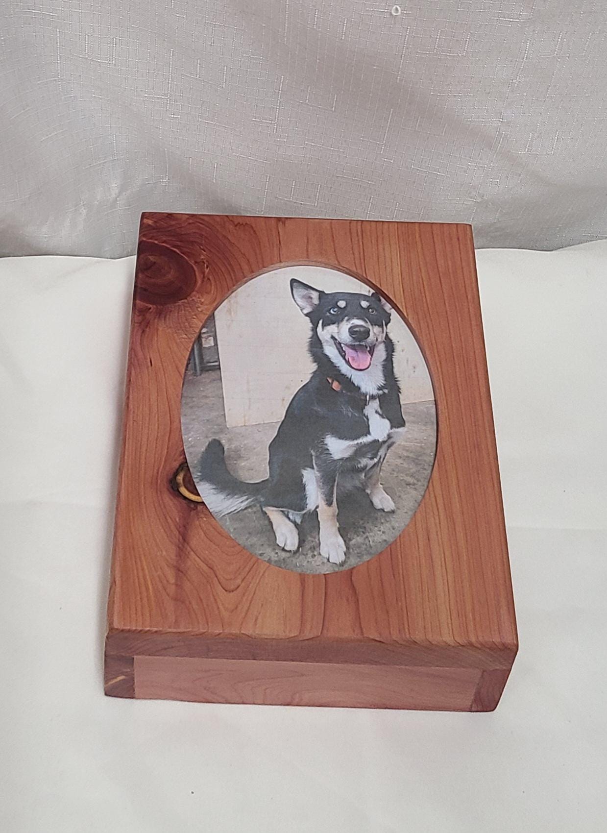 Personalized Photo Frame Memorial Pet Urn