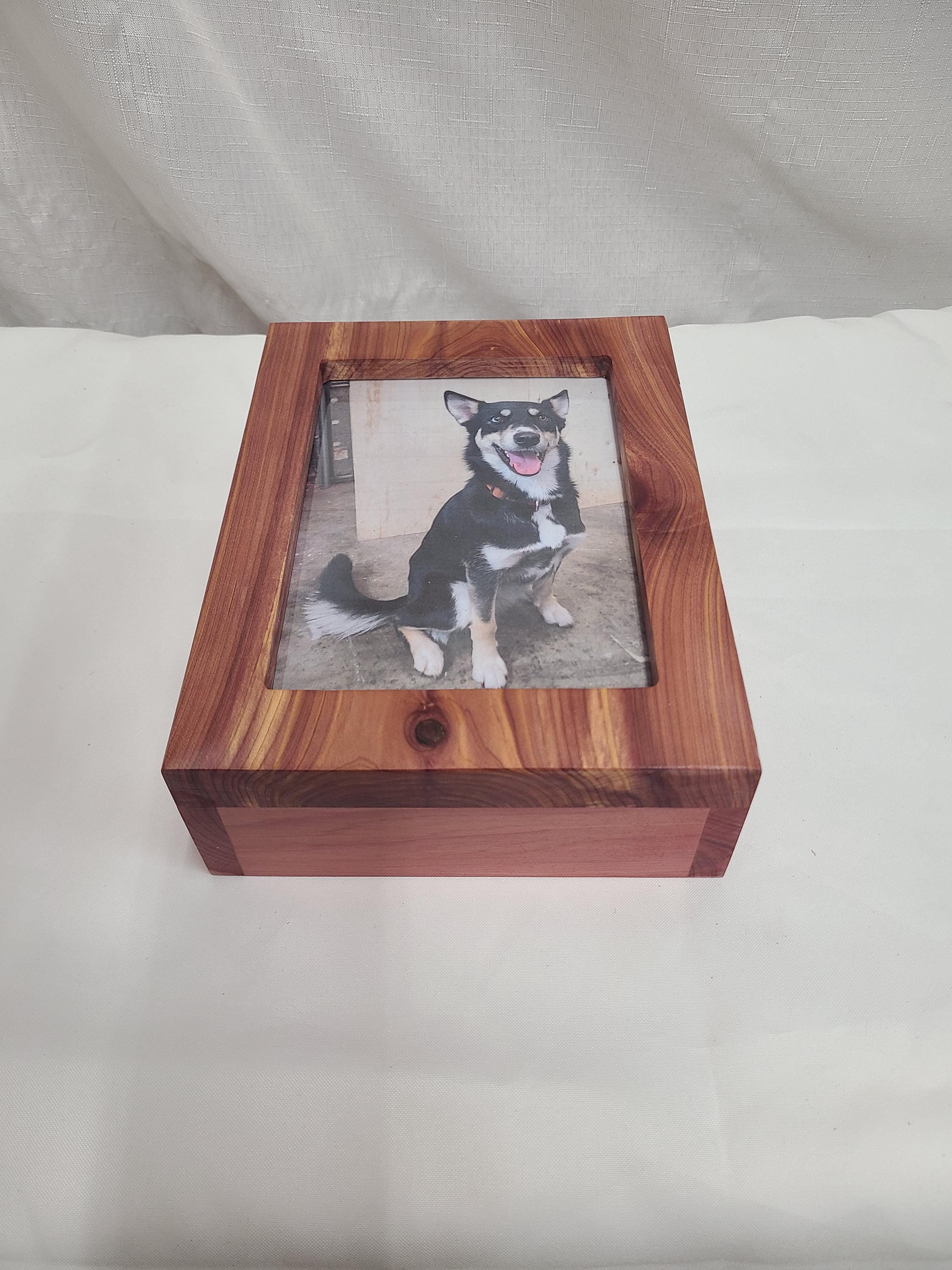 Personalized Photo Frame Memorial Pet Urn