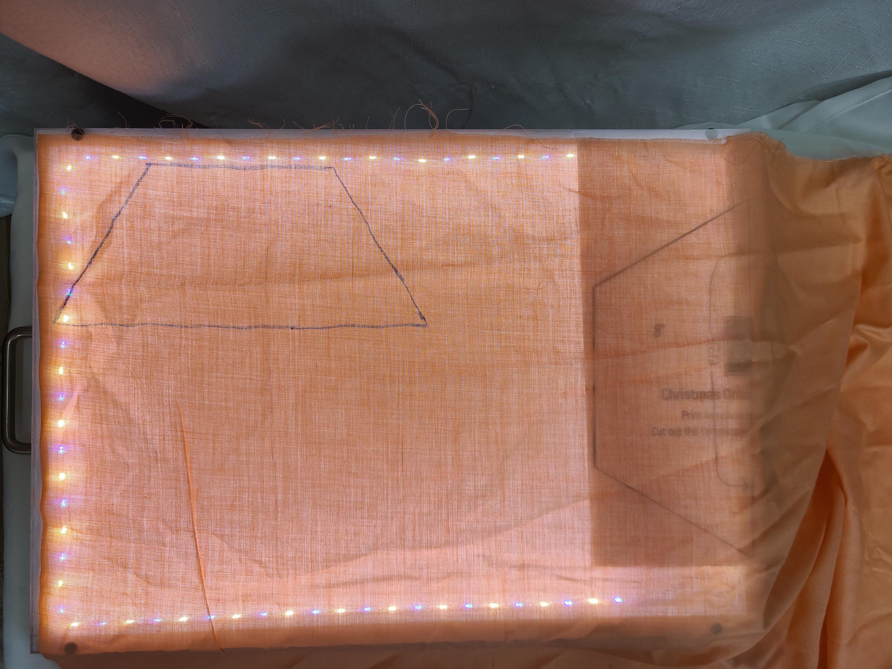 Light Box for Applique, Quilting, Sewing, Embroidery, and Crafting